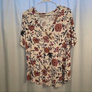 Flower Luxe V Neck, Old Navy Short Sleeve